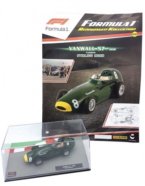 Formula 1 Rennwagen-Kollektion 100 - Stirling Moss (Vanwall 57) 