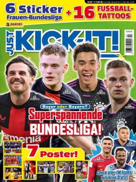 Just Kick-it! Magazin 02/24 - Cover