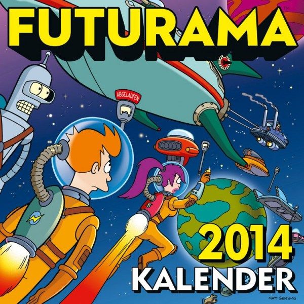 Futurama - Wandkalender (2014)