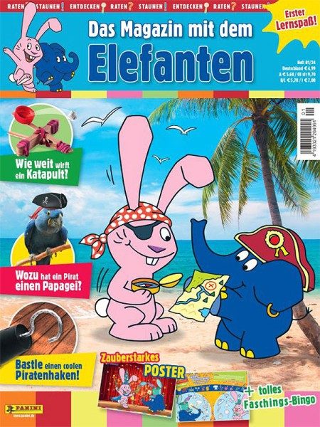 Magazin mit dem Elefanten 01/24 - Cover
