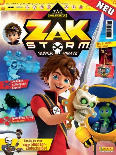 Zak Storm Magazin 02/19 Cover