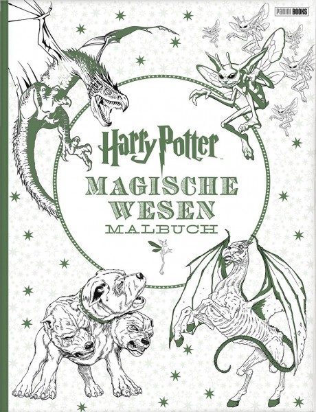 Harry Potter: Magische Wesen - Malbuch Cover