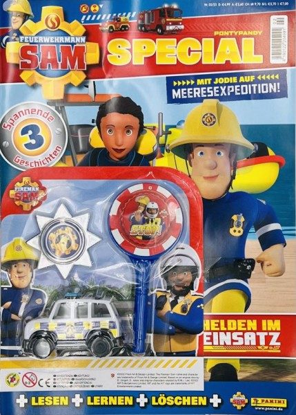 Feuerwehrmann Sam Special Magazin 02/23 Foto mit Extra