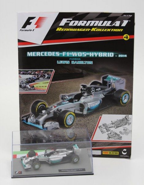 Formula 1 Rennwagen-Kollektion 4 - Lewis Hamilton (Mercedes F1 W05)