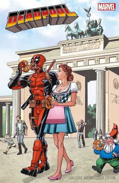 Deadpool 16 (2016) Variant zum Tag der Deutschen Einheit
