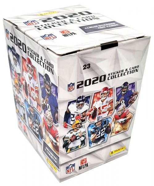 NFL 2020 Sticker & Trading Cards - Box