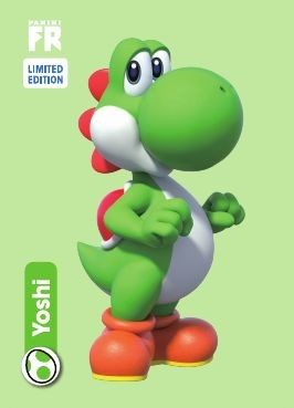 Super Mario Trading Cards - Limited Edition Card Yoshi