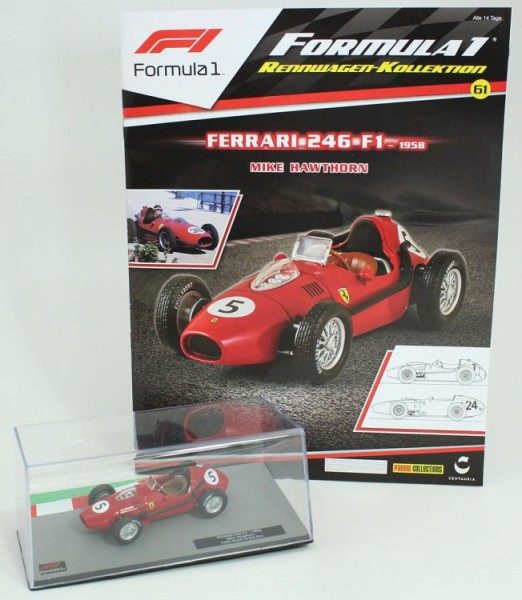 Formula 1 Rennwagen-Kollektion 61 - Mike Hawthorne (Ferrari 246 F1)