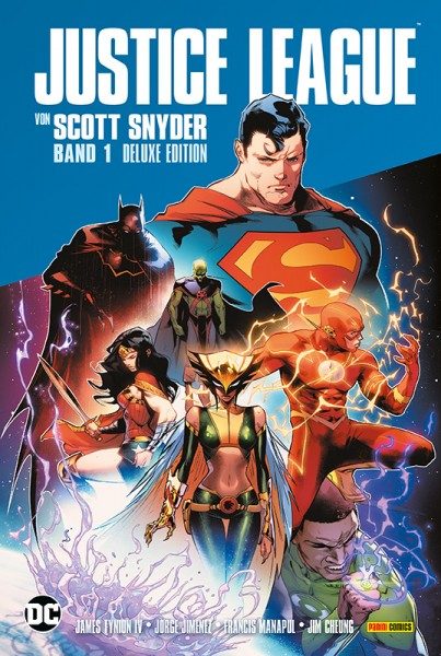 Justice League von Scott Snyder 1 Deluxe Edition Cover