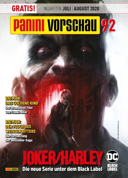 Panini Vorschau 92 (03/20) Juli/August 2020 Cover