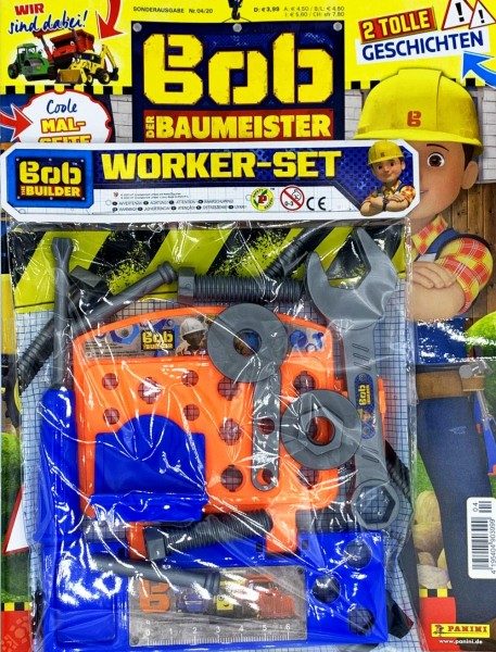 Bob der Baumeister Magazin 04/20 Cover mit Extra