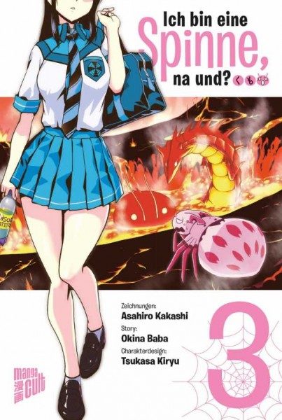 Ich bin eine Spinne, na und? 3 Cover