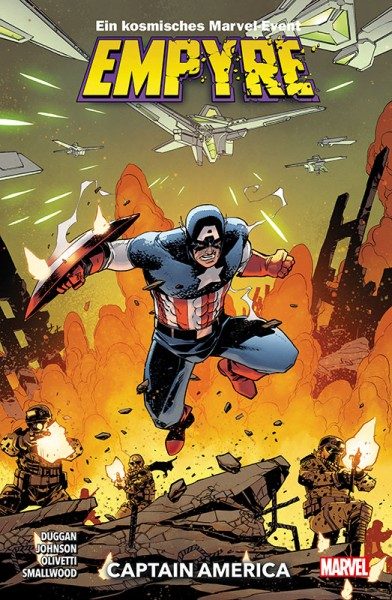 Empyre Sonderband - Captain America Cover