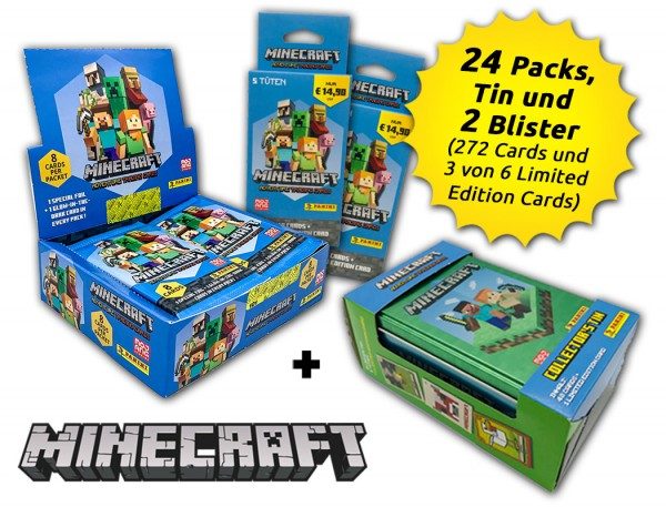 Minecraft Trading Cards - Klötzchen Bundle - Inhalt