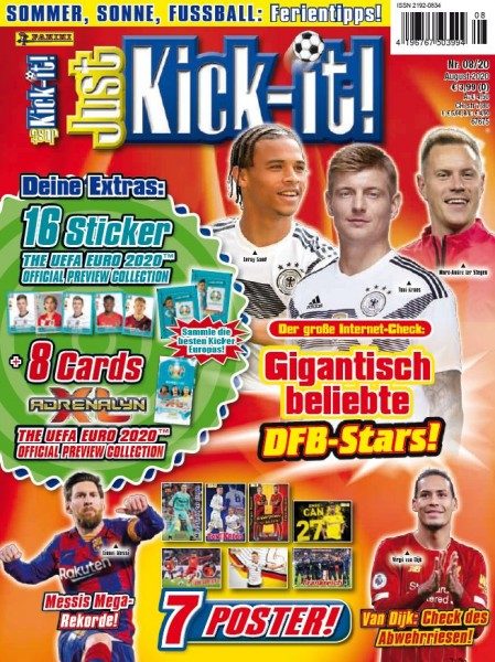 Just Kick-it! Magazin 08/20 Cover