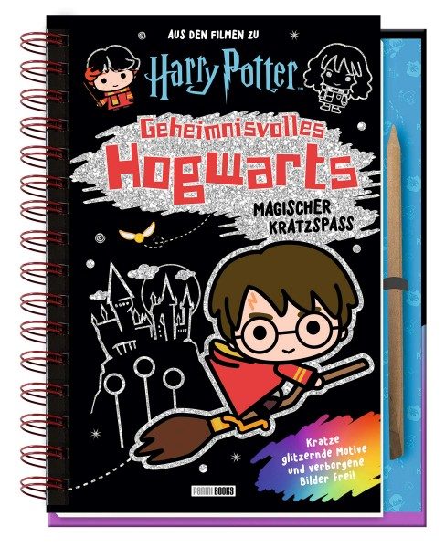 Aus den Harry Potter Filmen: Geheimnisvolles Hogwarts - Magischer Kratzspaß Cover