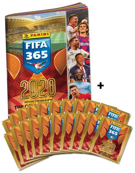 Panini FIFA 365 2020 Stickerkollektion – Sammelbundle