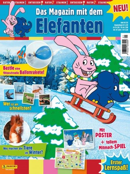 Das Magazin mit dem Elefanten 01/22 - Cover