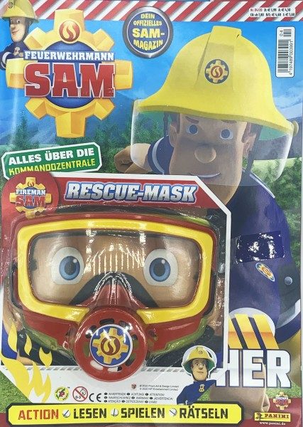 Feuerwehrmann Sam Magazin 04/20 Cover mit Extra Packshot