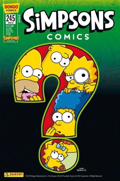Simpsons Comics 245