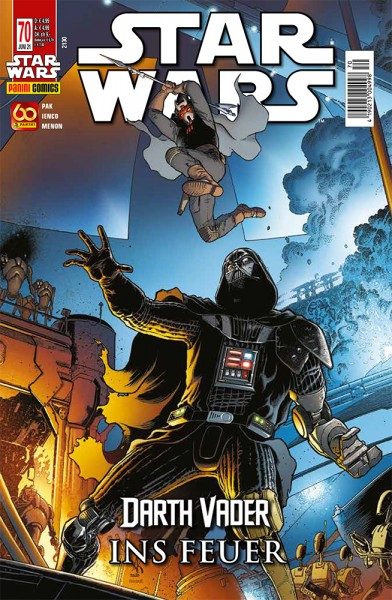 Star Wars 70 - Darth Vader - Ins Feuer 2 - Kiosk-Ausgabe Cover