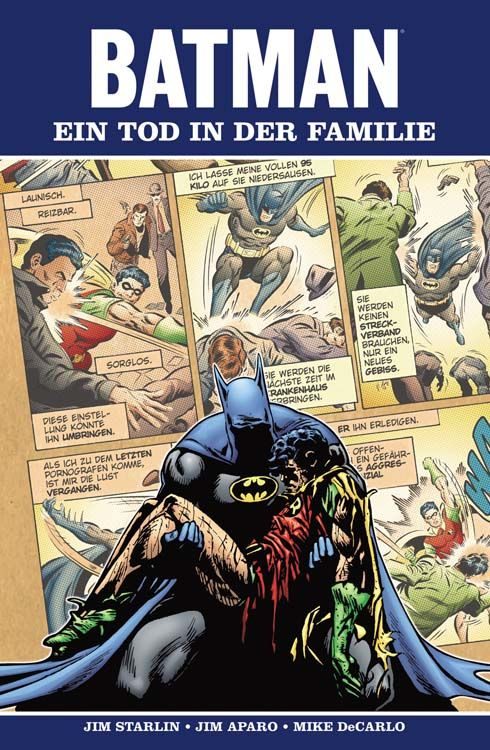 4 1x Comic DC Panini Tod In der Familie Batman Nr 