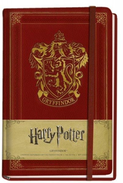 Harry Potter - Notizbuch - Gryffindor