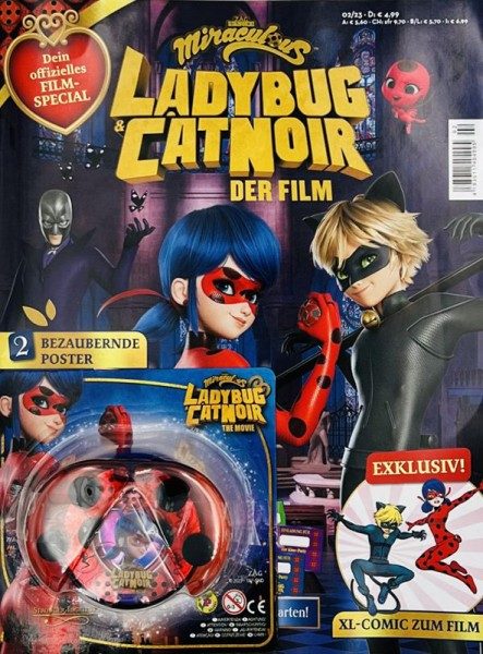 Miraculous - Ladybug und Cat Noir - Das Magazin zum Film - Movie Special 02/23 - Cover mit Extras