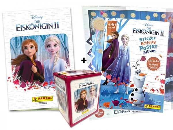 Disney - Die Eiskönigin 2 - Sticker und Trading Cards - XXL Bundle