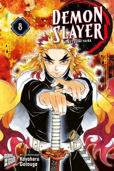 Demon Slayer - Kimetsu No Yaiba 8 Cover