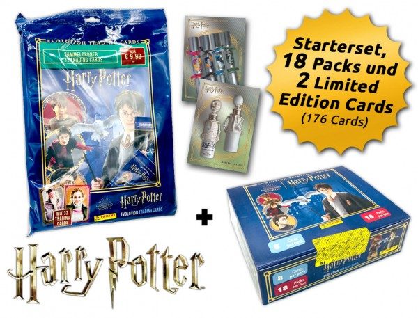 Harry Potter Evolution Trading Cards - Box-Bundle