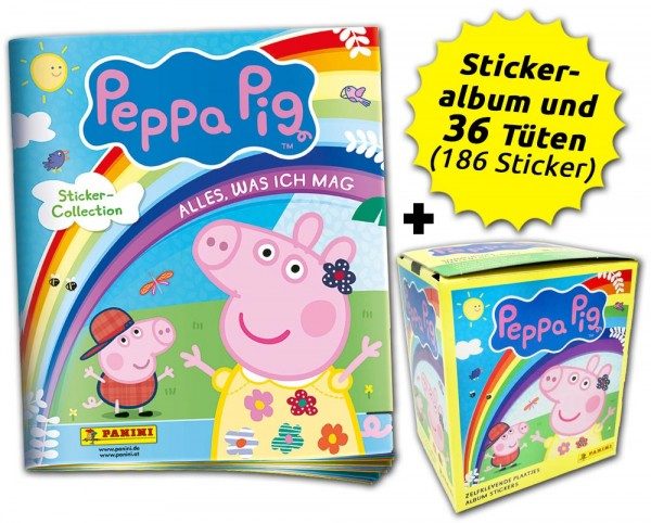 Peppa Pig "Alles, was ich mag" Box-Bundle Inhalt
