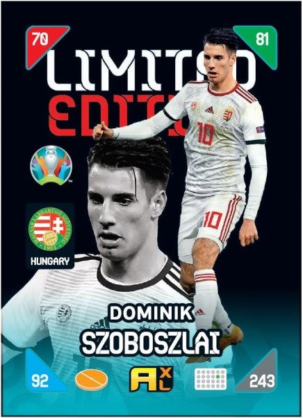UEFA EURO 2020™ Adrenalyn XL™ 2021 Kick Off – LE Card – Dominik Szoboszlai (Ungarn)