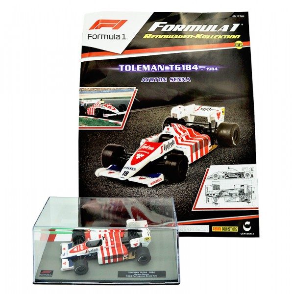 Formula 1 Rennwagen-Kollektion 86: Ayrton Senna (Toleman TG184) 