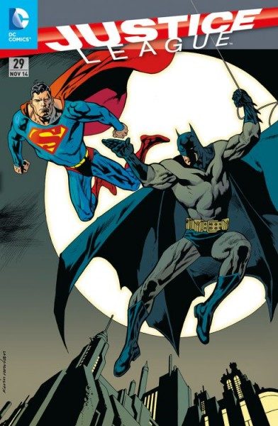 Justice League 29 (2014) Comic Action Variant (75 Jahre Batman)