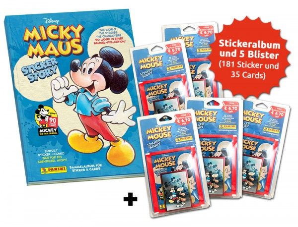 90 Jahre Micky Maus Sammelkollektion - Blister-Bundle Umfang