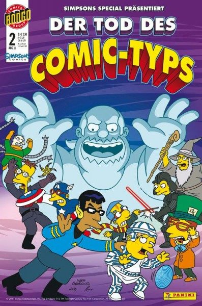 Simpsons Comics präsentiert - Der Tod des Comic-Typs 2