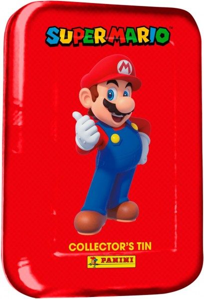 Super Mario Trading Cards  - Pocket Tin rot