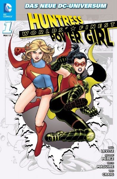 Worlds' Finest - Huntress & Power Girl 1 Variant