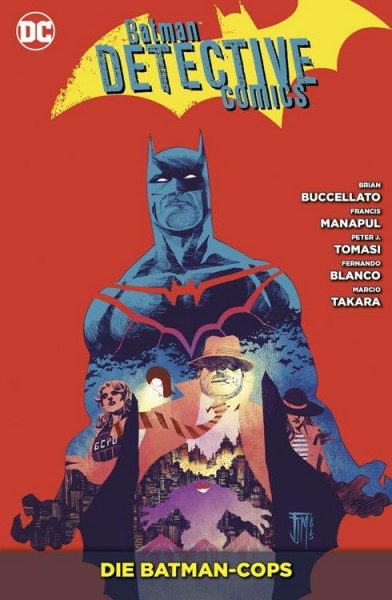 Batman Detective Comics 8: Die Batman-Cops Cover