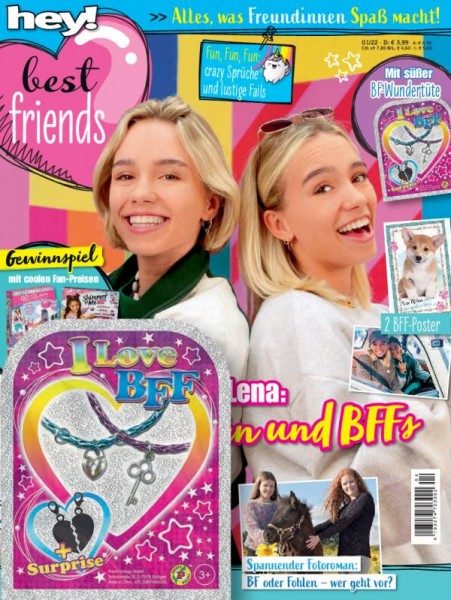 Best Friends Magazin 1/22 mit Extra