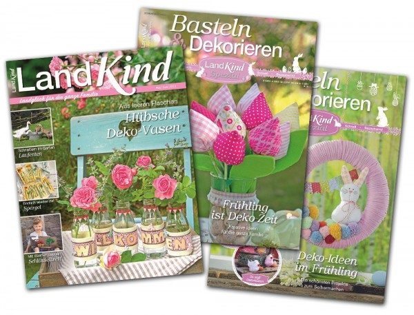 LandKind Frühlings-Bundle mit 3 Magazinen