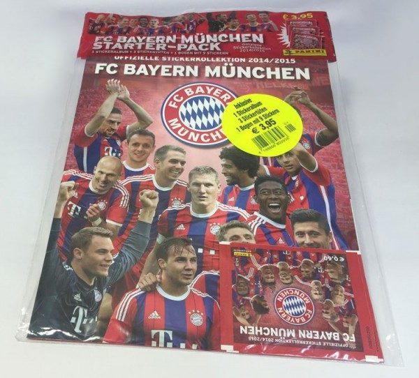 Bayern München Sticker-Kollektion 2014/15 - Starterset