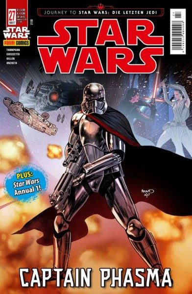 Star Wars 27 - Captain Phasma 1 / Star Wars Annual 1 - Kiosk Ausgabe