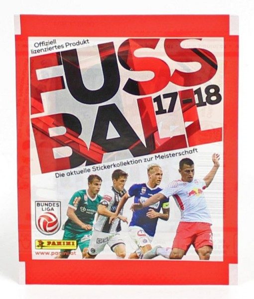 Österreichische Bundesliga Stickerkollektion 2017/2018 - 1 Tüte