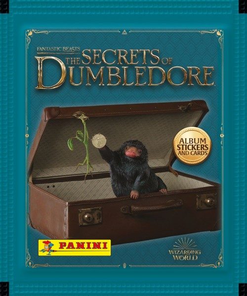 Phantastische Tierwesen - Dumbledores Geheimnisse - Sticker  & Cards - Tüte mit 4 Stickern und 1 Sammelkarte