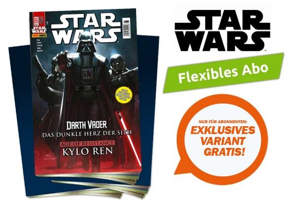 Star Wars Comic-Heft - Flexi Abo Kiosk-Ausgabe