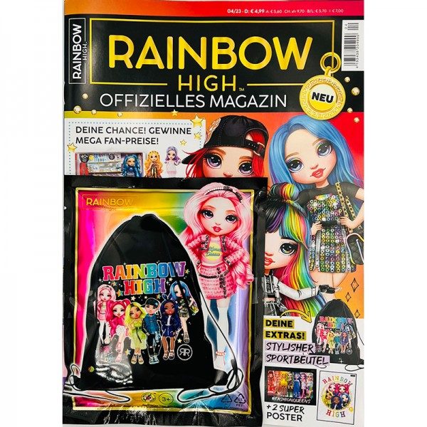 Rainbow High Magazin 04/23 Cover mit Extras
