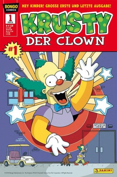 Simpsons Comics präsentiert - Krusty der Clown 1