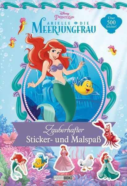 Disney Arielle - Zauberhafter Sticker- und Malspaß Cover